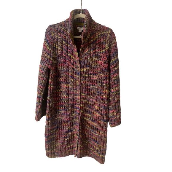 Sundance cardigan sweater chunkier knit long style sz Large - Picture 1 of 4